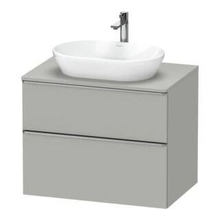 Duravit Waschtischunterschrank D-Neo 80x55cm, ES geb/gr m, 2 SBK, 1 A, 1 Pl