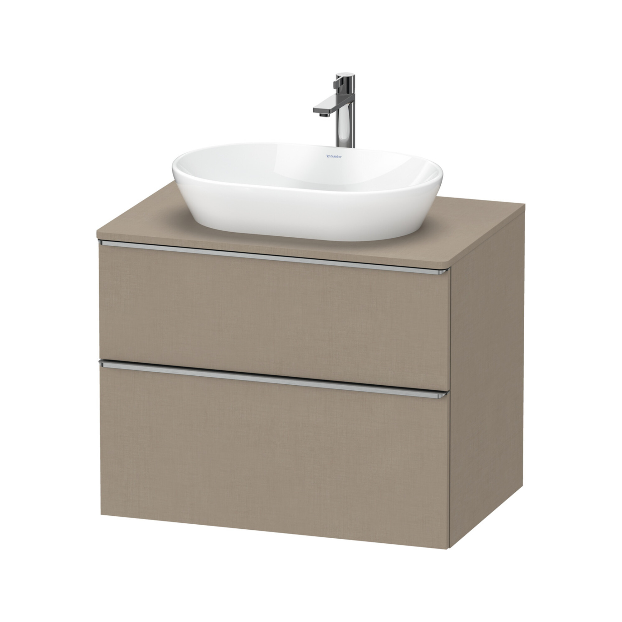 Duravit Waschtischunterschrank D-Neo 80x55cm, ES geb/Lei, 2 SBK, 1 A, 1 Pl