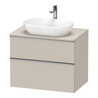 Duravit Waschtischunterschrank D-Neo 80x55cm, ES geb/Ta m, 2 SBK, 1 A, 1 Pl