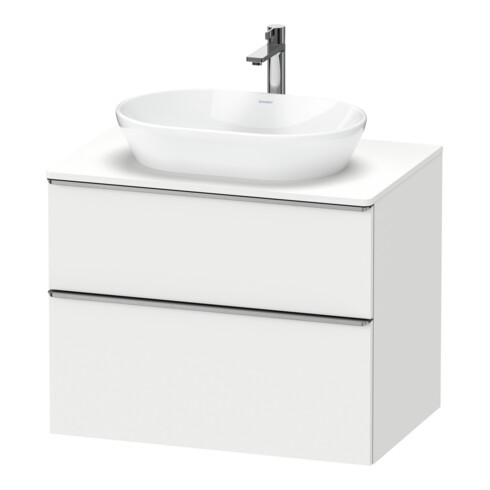 Duravit Waschtischunterschrank D-Neo 80x55cm, ES geb/w m, 2 SBK, 1 A, 1 Pl