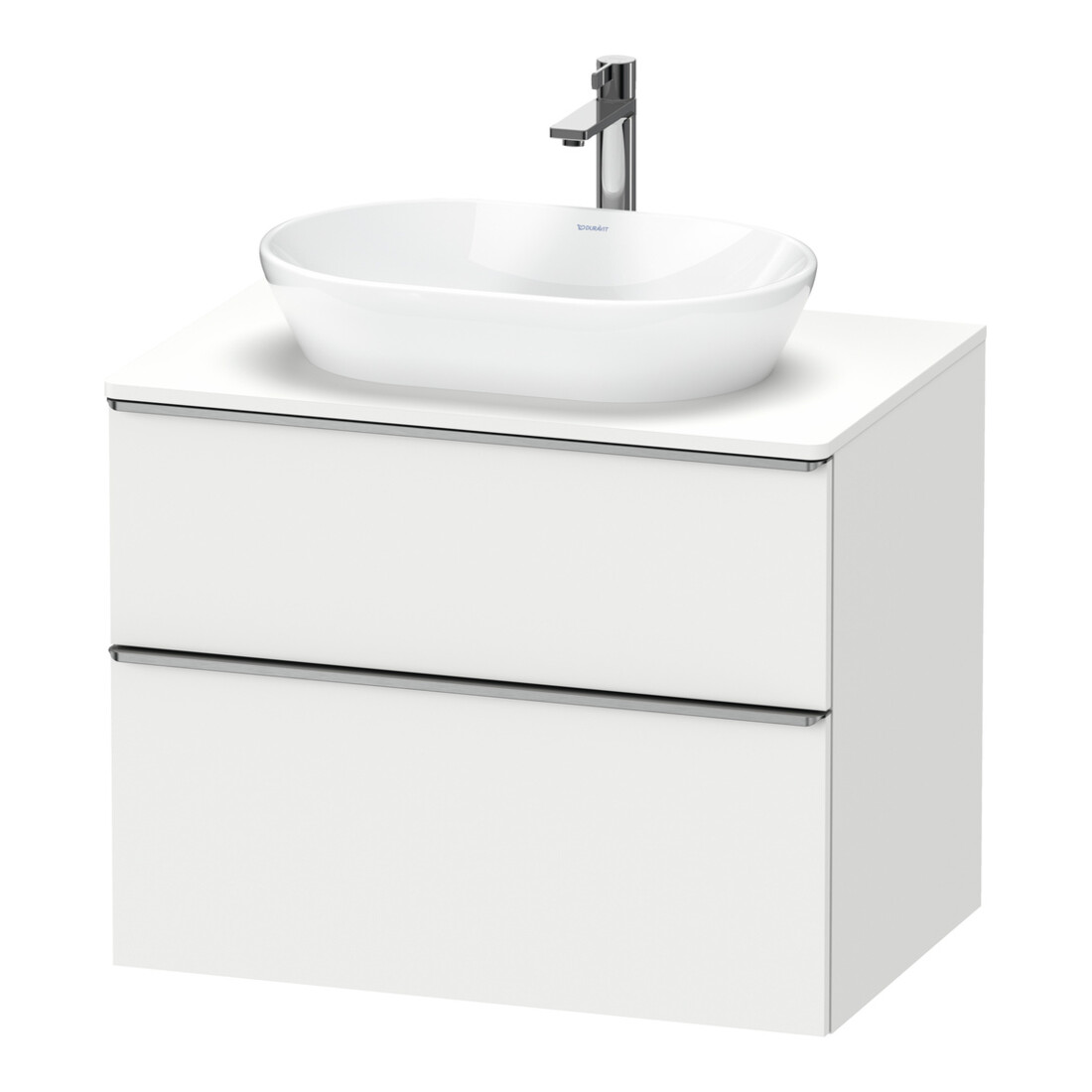 Duravit Waschtischunterschrank D-Neo 80x55cm, ES geb/w m, 2 SBK, 1 A, 1 Pl