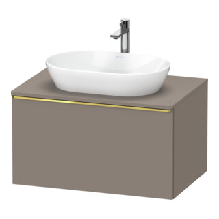 Duravit Waschtischunterschrank D-Neo 80x55cm, g pol/Bas m, 1 A, 1 Pl, wandhängend