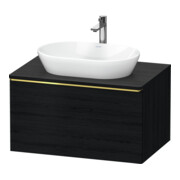Duravit Waschtischunterschrank D-Neo 80x55cm, g pol/Ei s, 1 A, 1 Pl, wandhängend