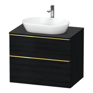 Duravit Waschtischunterschrank D-Neo 80x55cm, g pol/Ei s, 2 SBK, 1 A, 1 Pl