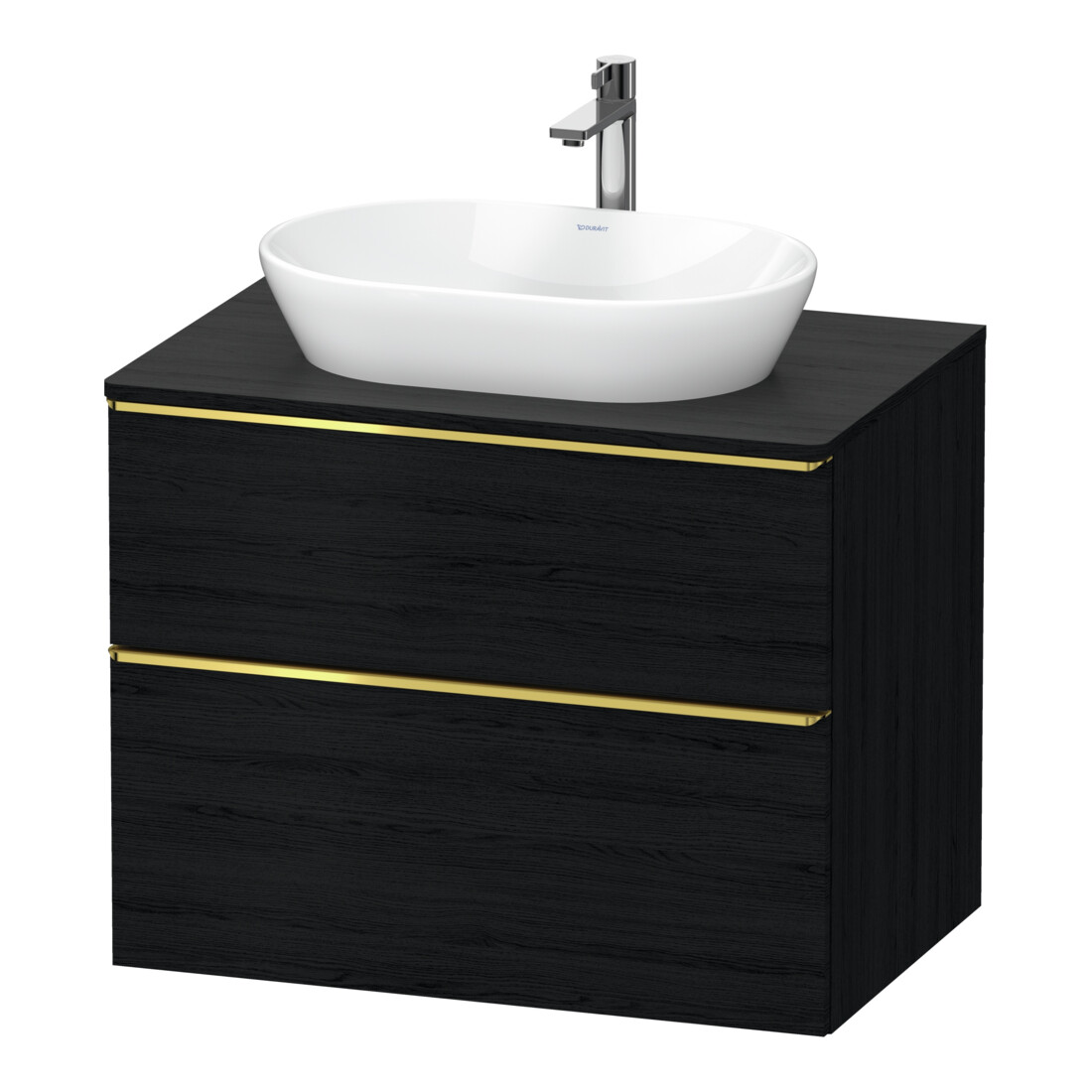 Duravit Waschtischunterschrank D-Neo 80x55cm, g pol/Ei s, 2 SBK, 1 A, 1 Pl