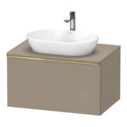 Duravit Waschtischunterschrank D-Neo 80x55cm, g pol/Lei, 1 A, 1 Pl, wandhängend
