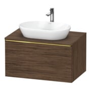 Duravit Waschtischunterschrank D-Neo 80x55cm, g pol/Nu d, 1 A, 1 Pl, wandhängend