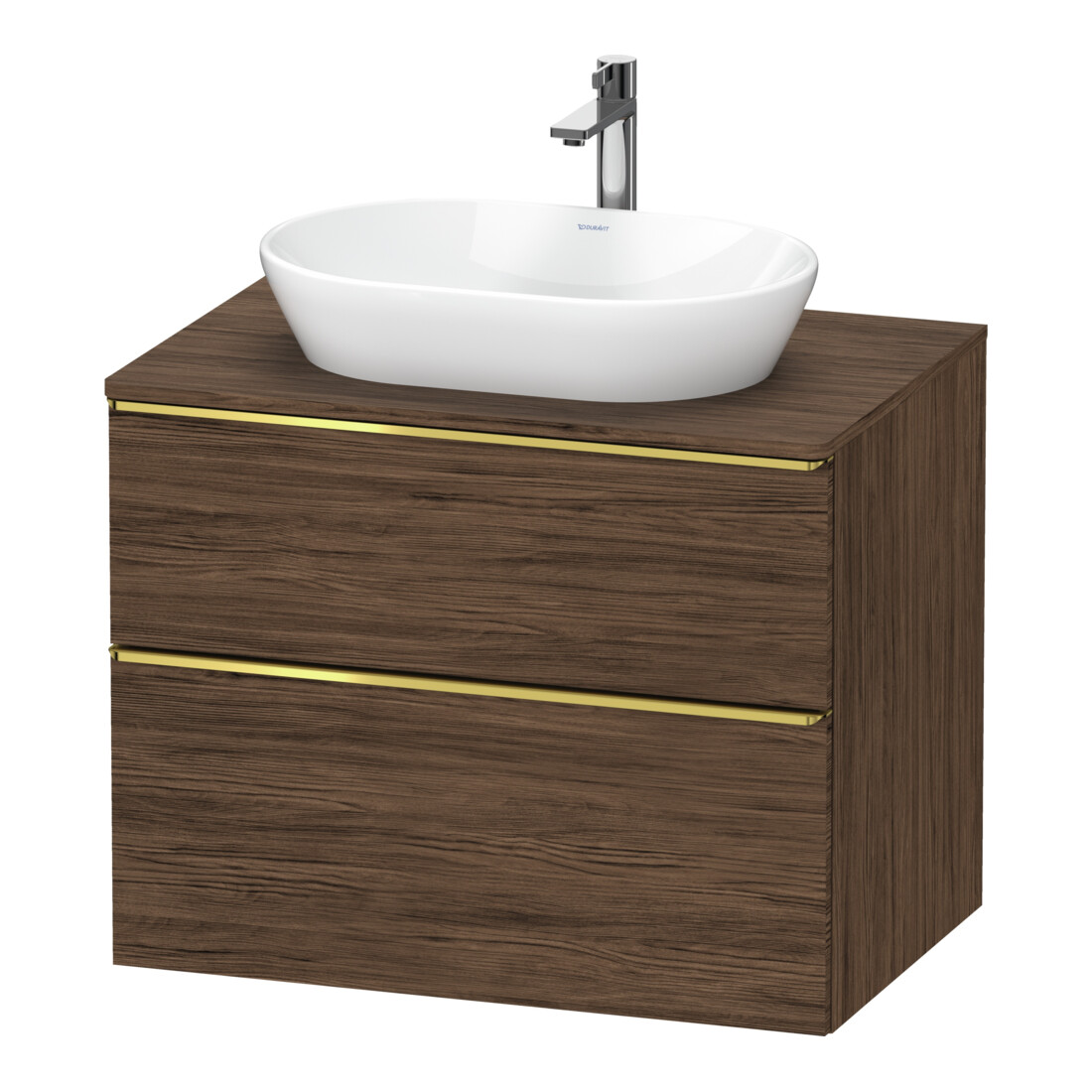 Duravit Waschtischunterschrank D-Neo 80x55cm, g pol/Nu d, 2 SBK, 1 A, 1 Pl