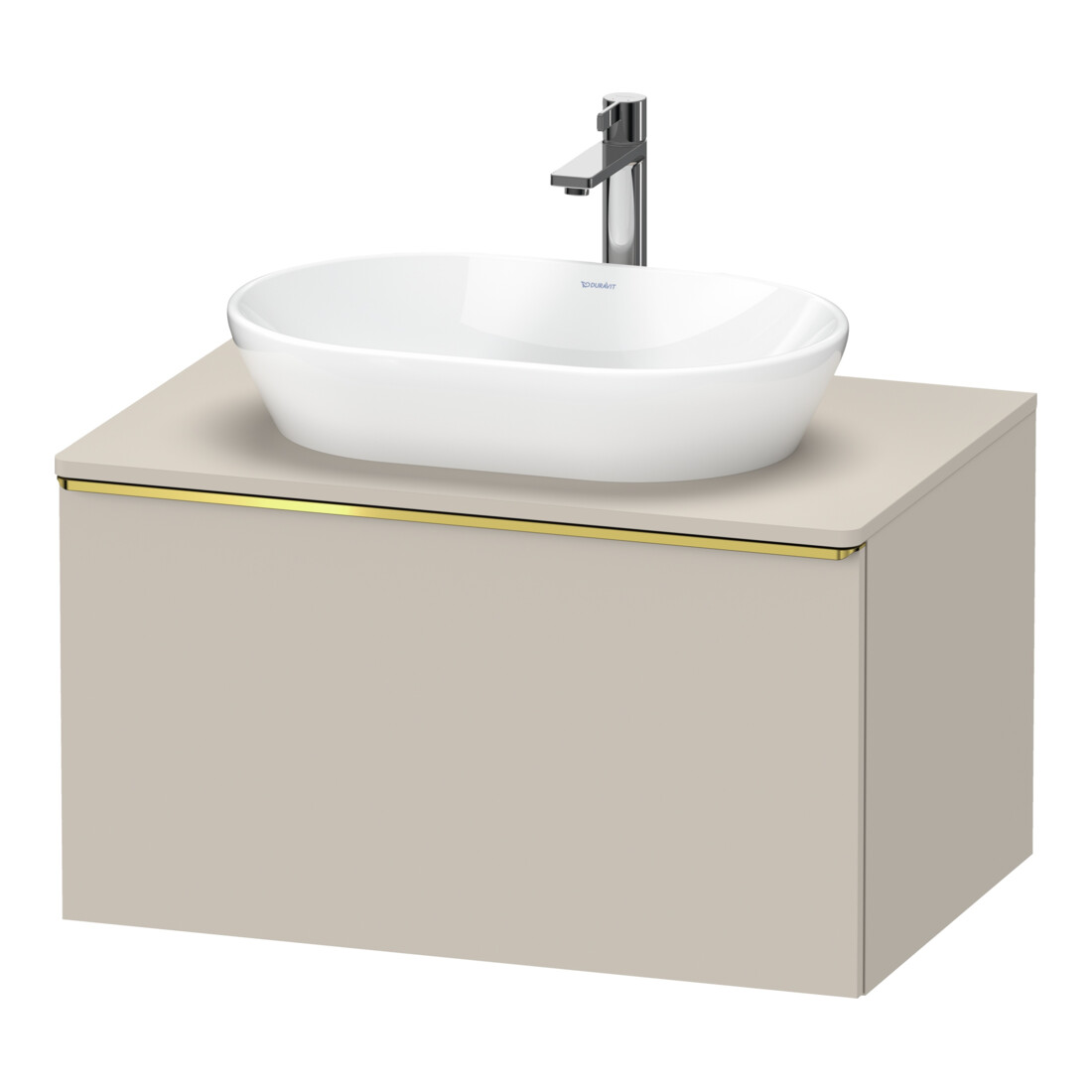 Duravit Waschtischunterschrank D-Neo 80x55cm, g pol/Tau m, 1 A, 1 Pl, wandhängend