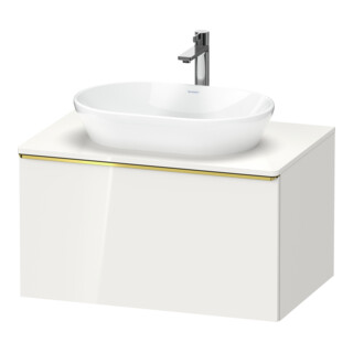 Duravit Waschtischunterschrank D-Neo 80x55cm, g pol/w g, 1 A, 1 Pl, wandhängend