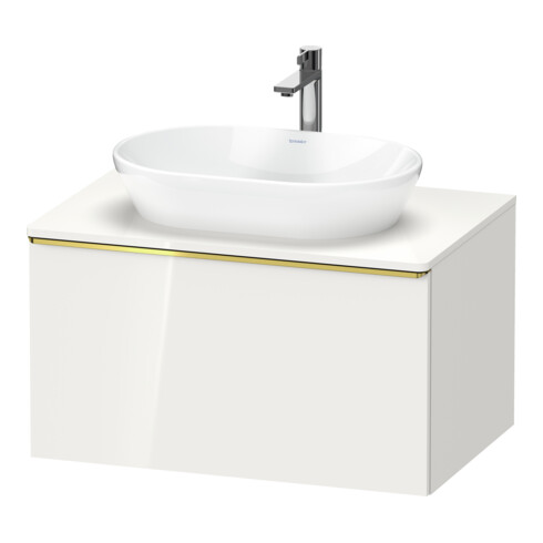 Duravit Waschtischunterschrank D-Neo 80x55cm, g pol/w g, 1 A, 1 Pl, wandhängend