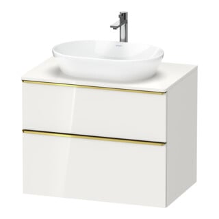 Duravit Waschtischunterschrank D-Neo 80x55cm, g pol/w g, 2 SBK, 1 A, 1 Pl