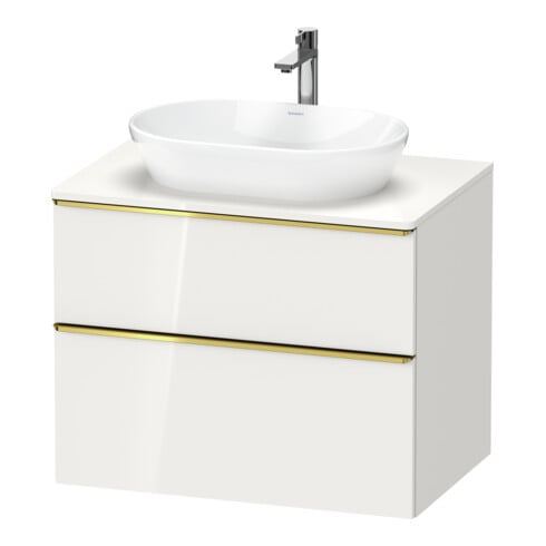 Duravit Waschtischunterschrank D-Neo 80x55cm, g pol/w g, 2 SBK, 1 A, 1 Pl