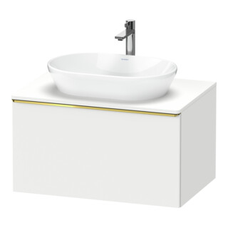Duravit Waschtischunterschrank D-Neo 80x55cm, g pol/w m, 1 A, 1 Pl, wandhängend