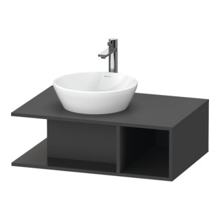 Duravit Waschtischunterschrank D-Neo 80x55cm, gra m, 1 F, 1 Pl, wandhängend