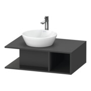 Duravit Waschtischunterschrank D-Neo 80x55cm, gra m, 1 F, 1 Pl, wandhängend-1