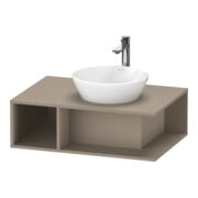 Duravit Waschtischunterschrank D-Neo 80x55cm, lei, 1 Fa, 1 Konsolenpl., wandhängend