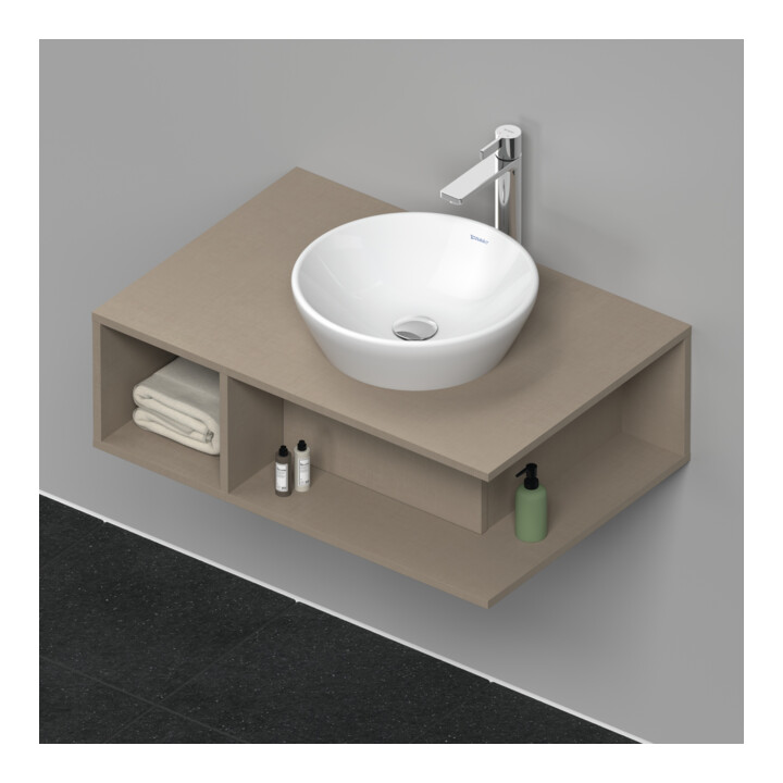 Duravit Waschtischunterschrank D-Neo 80x55cm, lei, 1 Fa, 1 Konsolenpl., wandhängend