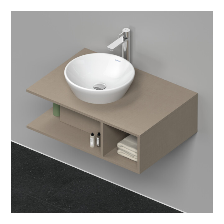 Duravit Waschtischunterschrank D-Neo 80x55cm, lei, 1 Fa, 1 Konsolenpl., wandhängend