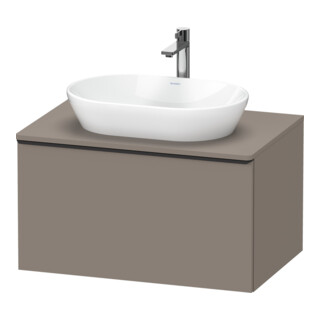Duravit Waschtischunterschrank D-Neo 80x55cm, sw/Bas m, 1 A, 1 Pl, wandhängend