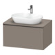 Duravit Waschtischunterschrank D-Neo 80x55cm, sw/Bas m, 1 A, 1 Pl, wandhängend-1