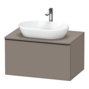 Duravit Waschtischunterschrank D-Neo 80x55cm, sw/Bas m, 1 A, 1 Pl, wandhängend