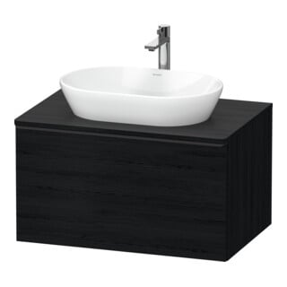 Duravit Waschtischunterschrank D-Neo 80x55cm, sw/Ei s, 1 A, 1 Pl, wandhängend