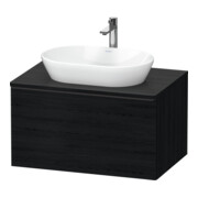 Duravit Waschtischunterschrank D-Neo 80x55cm, sw/Ei s, 1 A, 1 Pl, wandhängend-1