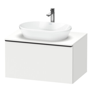 Duravit Waschtischunterschrank D-Neo 80x55cm, sw/w m, 1 A, 1 Pl, wandhängend