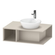 Duravit Waschtischunterschrank D-Neo 80x55cm, T m, 1 Fa, 1 Konsolenpl., wandhängend