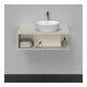 Duravit Waschtischunterschrank D-Neo 80x55cm, T m, 1 Fa, 1 Konsolenpl., wandhängend-3