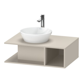 Duravit Waschtischunterschrank D-Neo 80x55cm, T m, 1 Fa, 1 Konsolenpl., wandhängend