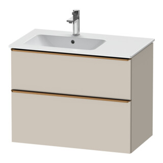 Duravit Waschtischunterschrank D-Neo 81x46,2cm, 1 Kast, B L, b geb/Taupe ma