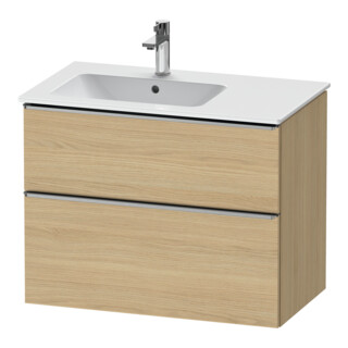 Duravit Waschtischunterschrank D-Neo 81x46,2cm, 1 Kast, B L, ES geb/Eiche Nat