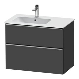 Duravit Waschtischunterschrank D-Neo 81x46,2cm, 1 Kast, B L, ES geb/Gra ma