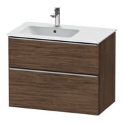 Duravit Waschtischunterschrank D-Neo 81x46,2cm, 1 Kast, B L, ES geb/Nu dkl.