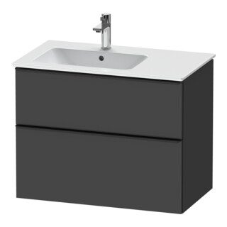 Duravit Waschtischunterschrank D-Neo 81x46,2cm, 1 Kast, B L, sw/Grap ma