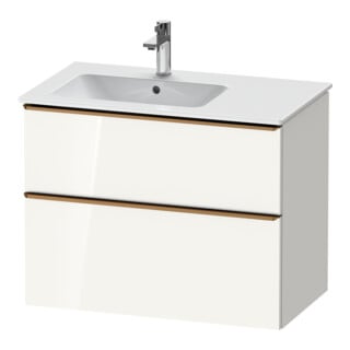 Duravit Waschtischunterschrank D-Neo 81x46,2cm, 1 Kast, B li, bron geb/we hgl