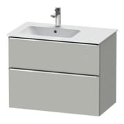 Duravit Waschtischunterschrank D-Neo 81x46,2cm, 1 Kast, B li, chr/Beton ma