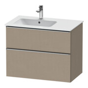 Duravit Waschtischunterschrank D-Neo 81x46,2cm, 1 Kast, B li, ES geb/Leinen