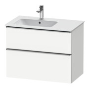 Duravit Waschtischunterschrank D-Neo 81x46,2cm, 1 Kast, B li, ES geb/we ma