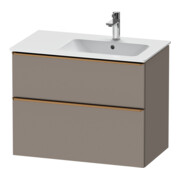 Duravit Waschtischunterschrank D-Neo 81x46,2cm, 1 Kast, B R, b geb/Basalt ma