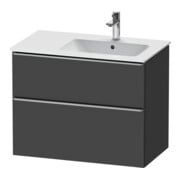 Duravit Waschtischunterschrank D-Neo 81x46,2cm, 1 Kast, B R, ES geb/Gra ma-1