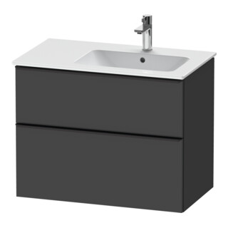 Duravit Waschtischunterschrank D-Neo 81x46,2cm, 1 Kast, B R, sw/Grap ma