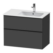 Duravit Waschtischunterschrank D-Neo 81x46,2cm, 1 Kast, B R, sw/Grap ma-1