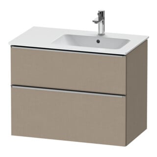 Duravit Waschtischunterschrank D-Neo 81x46,2cm, 1 Kast, B re, ES geb/Leinen