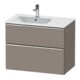 Duravit Waschtischunterschrank D-Neo 81x46,2cm, 1 Kast, Beck. li, ch/Bas ma-1