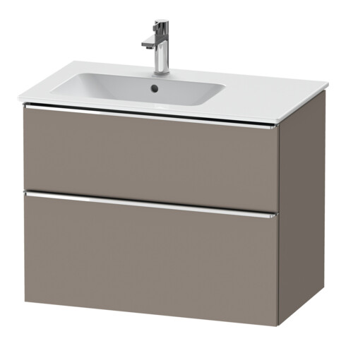 Duravit Waschtischunterschrank D-Neo 81x46,2cm, 1 Kast, Beck. li, ch/Bas ma