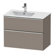 Duravit Waschtischunterschrank D-Neo 81x46,2cm, 1 Kast, Beck. li, ch/Bas ma