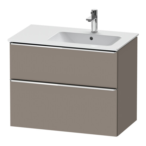 Duravit Waschtischunterschrank D-Neo 81x46,2cm, 1 Kast, Beck. re, ch/Bas ma